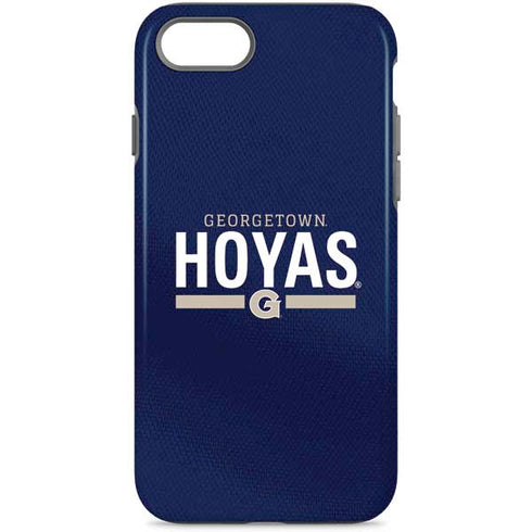 Georgetown University Hoyas Stripe iPhone 8 Pro Case