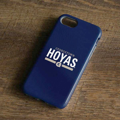 Georgetown University Hoyas Stripe iPhone 8 Pro Case