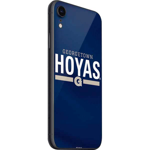 Georgetown University Hoyas Stripe iPhone SE (2nd & 3rd Gen) Skin