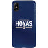 Georgetown University Hoyas Stripe iPhone X Pro Case