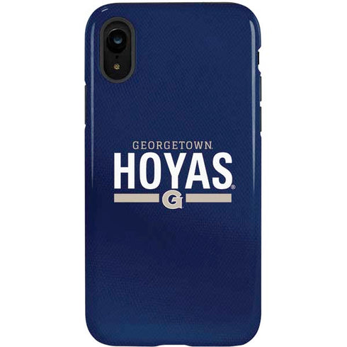 Georgetown University Hoyas Stripe iPhone XR Pro Case