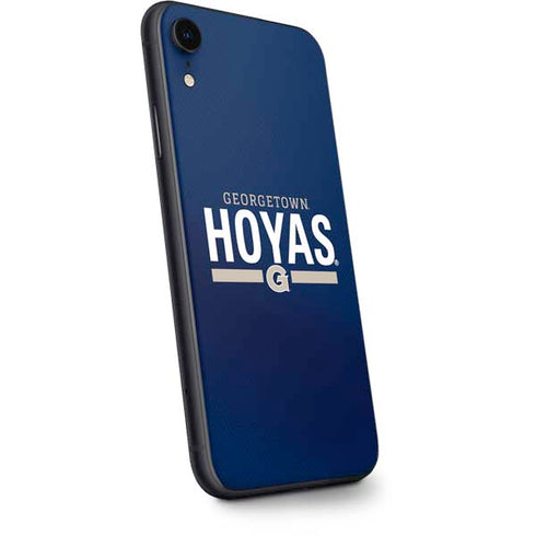 Georgetown University Hoyas Stripe iPhone XR Skin