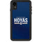 Georgetown University Hoyas Stripe iPhone XR Waterproof Case