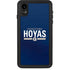Georgetown University Hoyas Stripe iPhone XR Waterproof Case