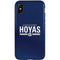 Georgetown University Hoyas Stripe iPhone XS Pro Case