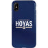 Georgetown University Hoyas Stripe iPhone XS Pro Case