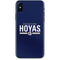Georgetown University Hoyas Stripe iPhone XS Skin
