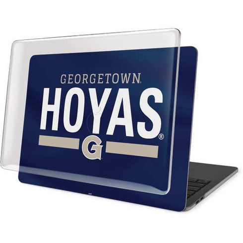 Georgetown University Hoyas Stripe MacBook Pro 16in (2019-20) Case plus Skin