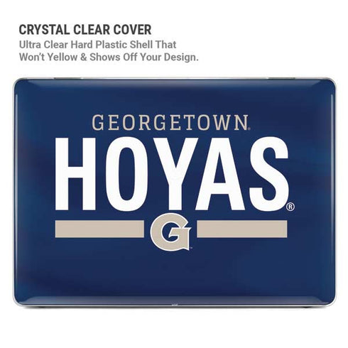 Georgetown University Hoyas Stripe MacBook Pro 16in (2021-25) Case plus Skin