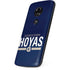 Georgetown University Hoyas Stripe Moto E5 Play Skin