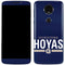 Georgetown University Hoyas Stripe Moto E5 Plus Skin