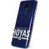 Georgetown University Hoyas Stripe Moto E5 Plus Skin