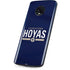 Georgetown University Hoyas Stripe Moto G6 Skin