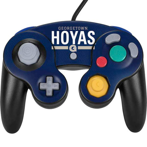 Georgetown University Hoyas Stripe Nintendo GameCube Controller Skin