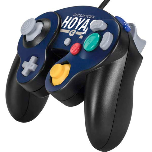 Georgetown University Hoyas Stripe Nintendo GameCube Controller Skin