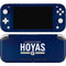 Georgetown University Hoyas Stripe Nintendo Switch Lite Skin