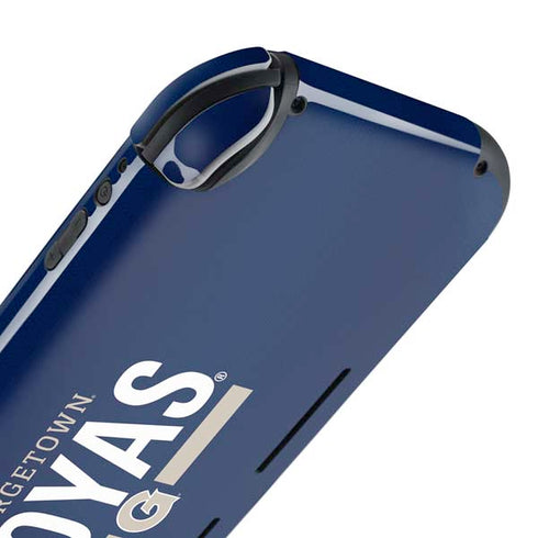 Georgetown University Hoyas Stripe Nintendo Switch Lite Skin
