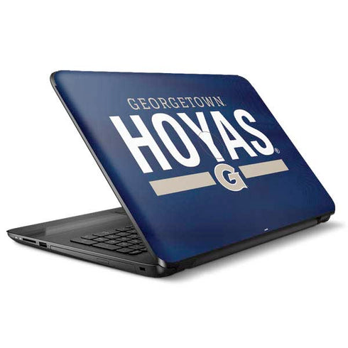 Georgetown University Hoyas Stripe HP Notebook Skin