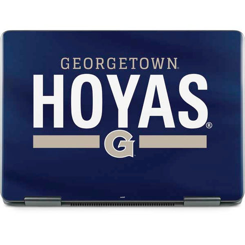 Georgetown University Hoyas Stripe Notebook 9 Pro 13in (2017) Skin