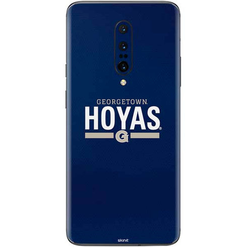 Georgetown University Hoyas Stripe OnePlus 7 Pro Skin