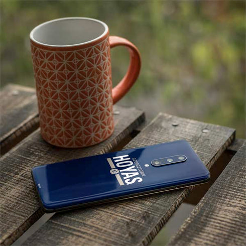 Georgetown University Hoyas Stripe OnePlus 7 Pro Skin