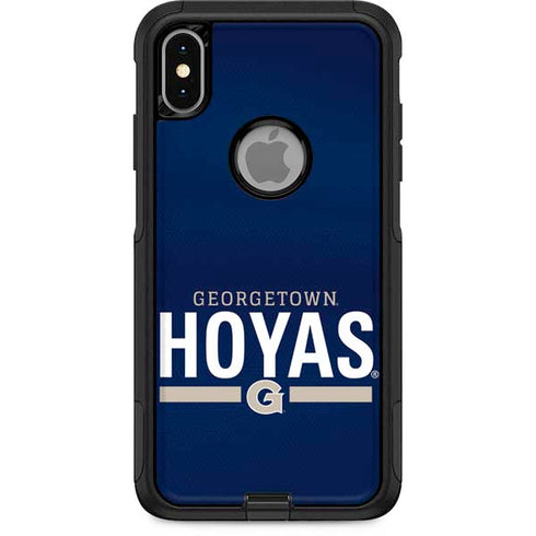 Georgetown University Hoyas Stripe Otterbox Commuter iPhone Skin