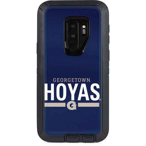 Georgetown University Hoyas Stripe Otterbox Defender Galaxy Skin
