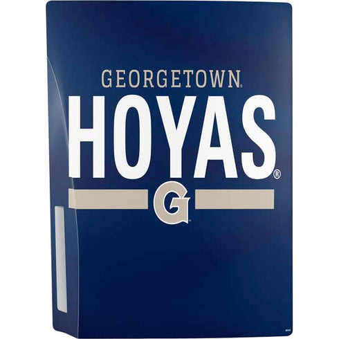 Georgetown University Hoyas Stripe PS5 Console Skin