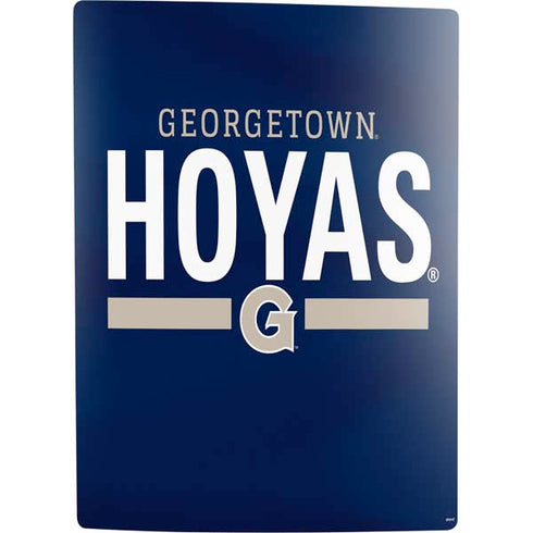 Georgetown University Hoyas Stripe PS5 Digital Edition Bundle Skin