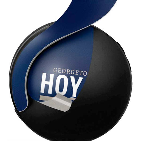 Georgetown University Hoyas Stripe PULSE 3D Wireless Headset for PS5 Skin