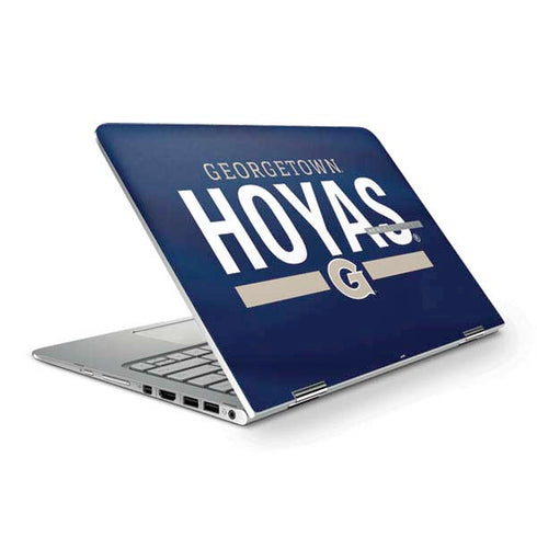 Georgetown University Hoyas Stripe HP Spectre Skin