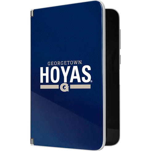 Georgetown University Hoyas Stripe Surface Duo Skin