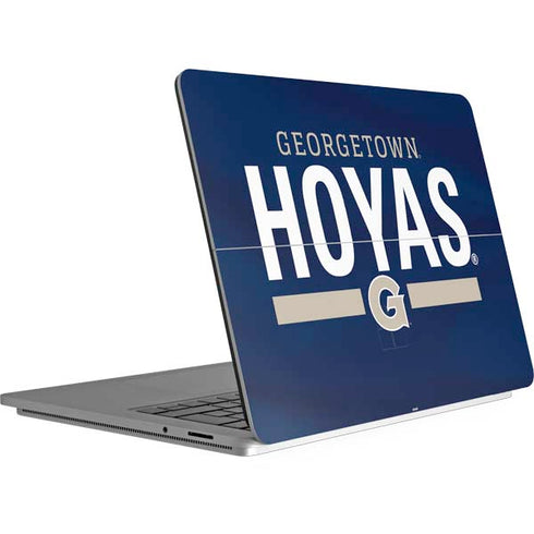 Georgetown University Hoyas Stripe Surface Laptop Studio Skin