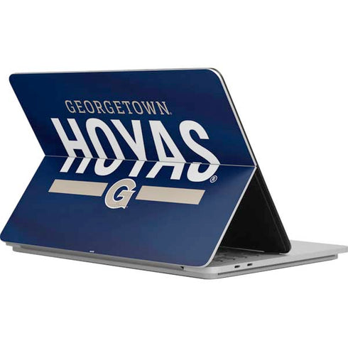 Georgetown University Hoyas Stripe Surface Laptop Studio Skin