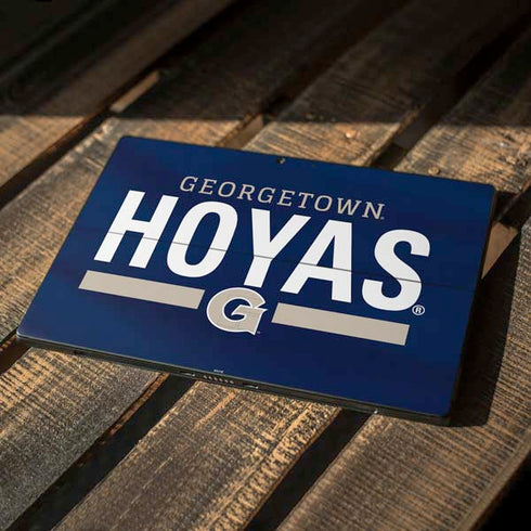 Georgetown University Hoyas Stripe Surface Pro 7 Skin