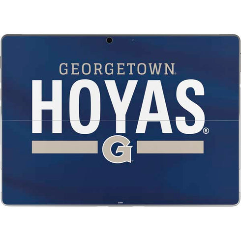 Georgetown University Hoyas Stripe Surface Pro 9 Skin