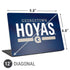 Georgetown University Hoyas Stripe Universal Laptop 12in (9.8 x 6.8in) Skin