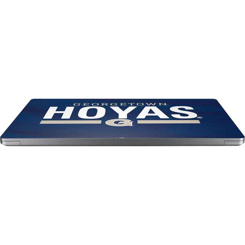 Georgetown University Hoyas Stripe Universal Laptop 12in (9.8 x 6.8in) Skin