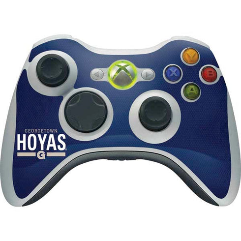 Georgetown University Hoyas Stripe Xbox 360 Wireless Controller Skin