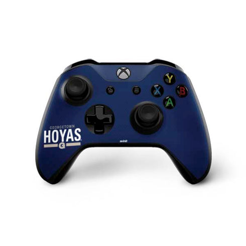 Georgetown University Hoyas Stripe Xbox One X Controller Skin