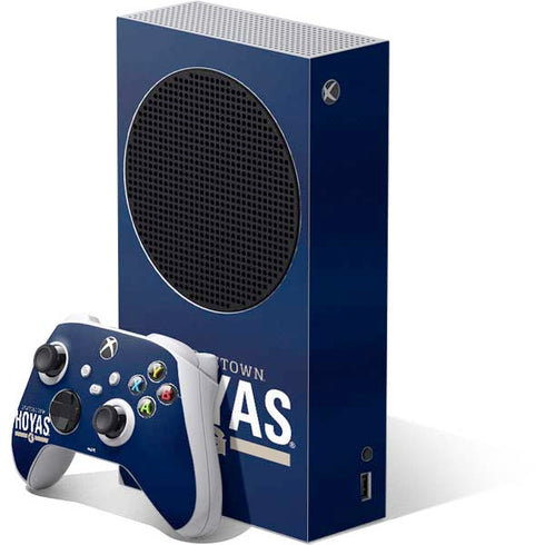 Georgetown University Hoyas Stripe Xbox Series S Bundle Skin