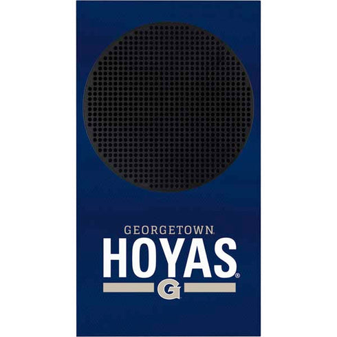 Georgetown University Hoyas Stripe Xbox Series S Console Skin