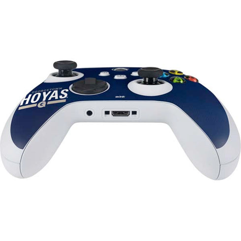 Georgetown University Hoyas Stripe Xbox Series S Controller Skin