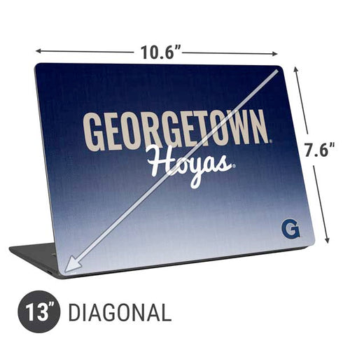 Georgetown University Hoyas Universal Laptop 13in (10.6 x 7.6in) Skin