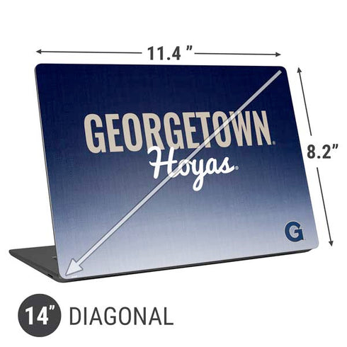 Georgetown University Hoyas Universal Laptop 14in (11.4 x 8.2in) Skin