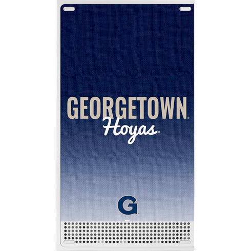 Georgetown University Hoyas Xbox Series S Console Skin