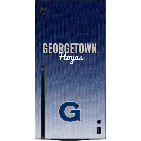Georgetown University Hoyas Xbox Series X Console Skin