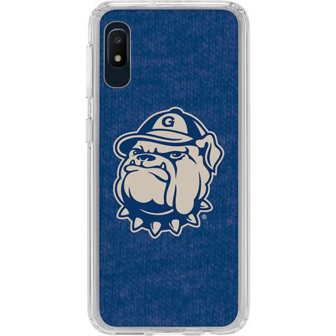 Georgetown University Jack the Bulldog Mascot Galaxy A10e Clear Case