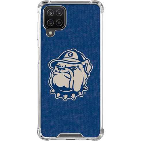 Georgetown University Jack the Bulldog Mascot Galaxy A12 Clear Case