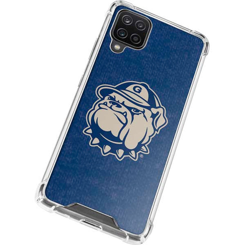 Georgetown University Jack the Bulldog Mascot Galaxy A12 Clear Case